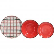 Набор тарелок «Tognana» Louise Red Tavern, LS170189270, 18 предметов