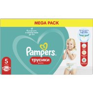 Подгузники-трусики «Pampers» Pants Junior, размер 5, 12-17 кг, 96 шт