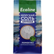 Соль пищевая Эко­лай­н морская, на­ту­раль­ная, помол № 3, 0.5 кг