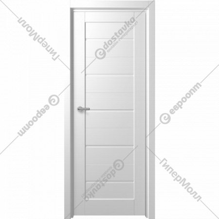 Дверь «Портадом» Fix, F-1 ПГ Белый, 200х70 см