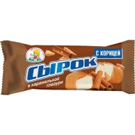 Сырок творожный глазированный Молочная страна с корицей, 23%, 45 г