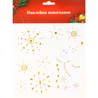 

Наклейки"СНЕЖИНКА"(BCC001120)снегов/снеж
