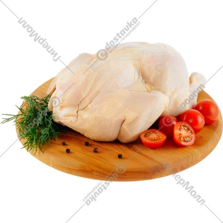 Полуфабрикат «Тушка цыпленка-бройлера потрошеная» замороженный, 1 кг, фасовка 3.4 - 3.5 кг
