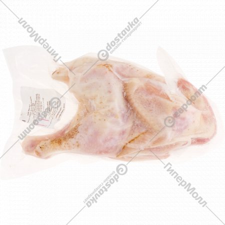 Полуфабрикат «Тушка цыпленка-корнишона потрошеная» замороженный, 1 кг, фасовка 0.9 кг