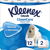 

Туал.бум.Kleenex Delic.White, 2сл.*12рул