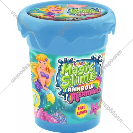 Слайм «Craze» Magic Slime, Русалочка, 20432.B, красный металлик, 150 мл