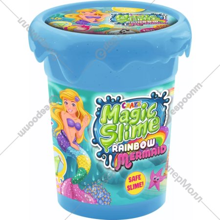 Слайм «Craze» Magic Slime, Русалочка, 20432.C, желтый металлик, 150 мл