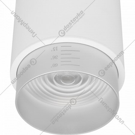 Точечный светильник «Elektrostandard» Cors, 25032/LED 10W, белый/серебро