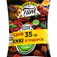 

Гренки рж."ФЛИНТ"(бав.колб.110г+том.35г)