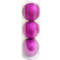 

Шар елочный (100 мм, фуксия)