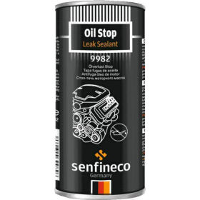 Ав­то­мо­биль­ная при­сад­ка «Senfineco» Oil Leak-Stop, Стоп-течь мо­тор­но­го масла, 9982, 300 мл