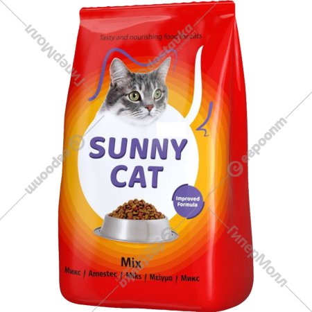Корм для кошек «Sunny Cat» Mix, курица и печень, 2 кг