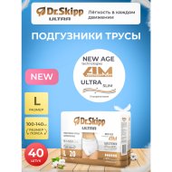 Подгузники-трусы для взрослых «Dr.Skipp» Ultra, размер L, 40 шт