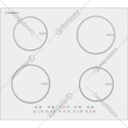 Индукционная варочная панель «Maunfeld» CVI594WH