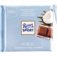 Шоколад «Ritter Sport» молочный, кокос, 100 г