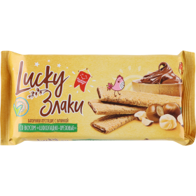 Ба­тон­чи­ки хру­стя­щие «Lucky» Злаки шо­ко­лад­но-оре­хо­вые, 100 г