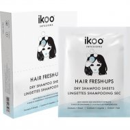 Сухой шампунь-салфетки для волос «Ikoo» Infusions Hair Fresh-Ups, 098-004-101, 8 шт