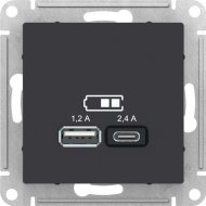 Розетка USB «Schneider Electric» AtlasDesign, ATN001039