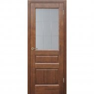 Дверь «Массив ольхи» Венеция м. ДО Бренди/Матовое, 200х60 см