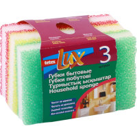 

Губки бытовые для деликатной чистки, 3шт