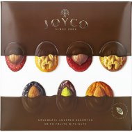 Шоколадные конфеты «Joyco» ассорти сухофруктов в шоколаде с орехами, 157 г