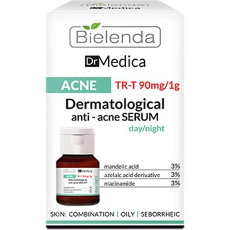 Сыворотка дневная/ночная Bielenda анти-акне, 30 мл