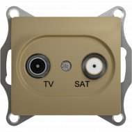 Розетка TV-SAT «Schneider Electric» Glossa, GSL000497