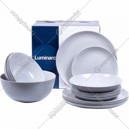 Набор посуды «Luminarc» Diwali granit, P2920, 19 предметов