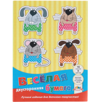 

Бумага цветная а4"ВЕСЕЛЫЕ ЗВЕРЯТА"