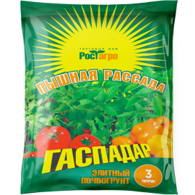 Почвогрунт «Пышная рассада» 3 л