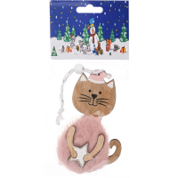 

Украшение елочное"КОТ"(11см.,арт.061853)