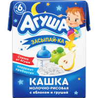 

Каша "АГУША" засыпайка ябл/груша 0.2 л