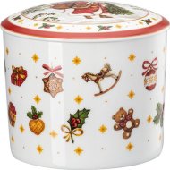 Шкатулка «Rosenthal» Happy Wintertime, 02488-727470-24992, белый/красный, 13х10 см