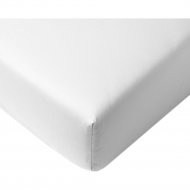 Простыня на резинке «Belezza» 001, белый, 90x200x20 см