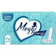 Тампоны «Meggi» Energy super, 12 шт