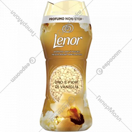 Кондиционер для белья «Lenor» Oro e Fiori di Vaniglia, парфюмированный в гранулах, 210 г