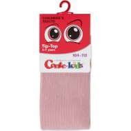Колготки детские «Conte Kids» Tip-Top, пепельно-розовый, размер 128-134