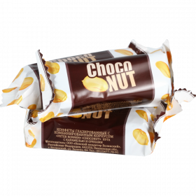 Кон­фе­ты гла­зи­ро­ван­ные «Choko Nut» 1 кг