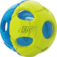Игрушка для собак «Nerf» Мяч светящийся, синий/зеленый, 53963 6 см