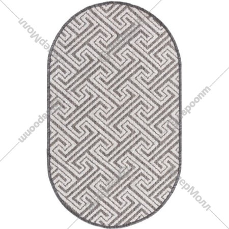 Ковер «Люберецкие ковры» Эко овальный, 60х100 см