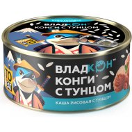 Каша рисовая Конги с тунцом, 325г