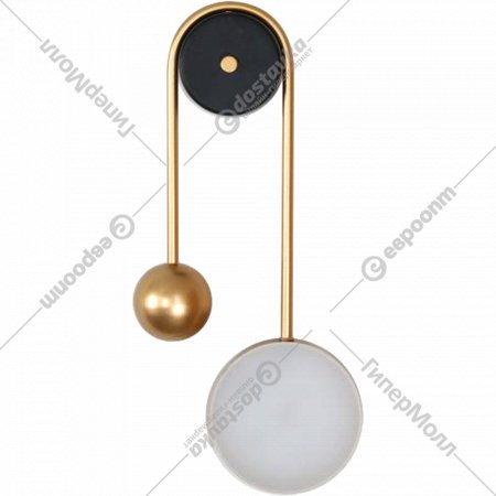 Настенный светильник «Kinklight» Деония, 08436.19-33, черный/золото/белый