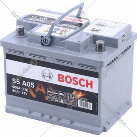 Аккумулятор автомобильный «Bosch» 60Ah, 0092S5A050