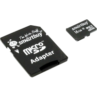 

Карта памяти "SMARTBUY"(micro SDHC,16GB)