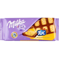 

Шоколад "МИЛКА" (с солен.крек. TUC) 87г