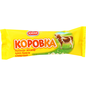 Мо­ро­же­ное «Юкки» Ко­ров­ка, крем-брюле, 65 г