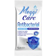 Влажные салфетки «Meggi Care» антибактериальные, 40 шт