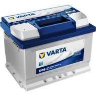 Аккумулятор автомобильный «Varta» Blue Dynamic, 60Ah, 560409054