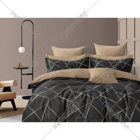 Комплект постельного белья «Luxor» №221461 A/B, 2-спальный с европростыней, сатин