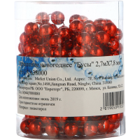 

Украшение"БУСЫ"(2.7мХ7.8мм,CAA38000)крас